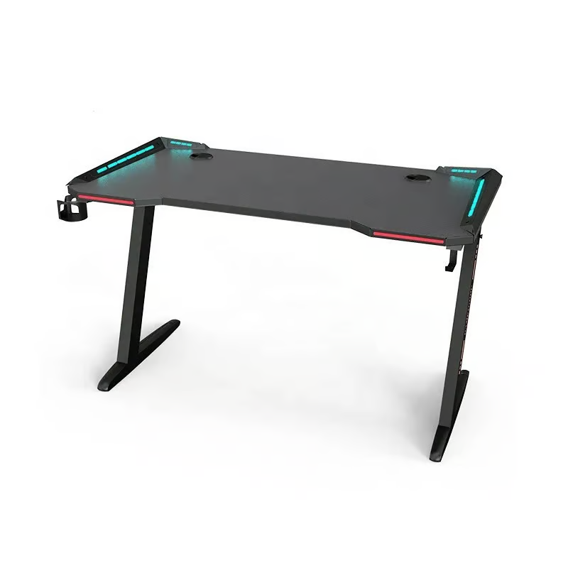 Game Desk style Z avec RGB LED 120/60 CM